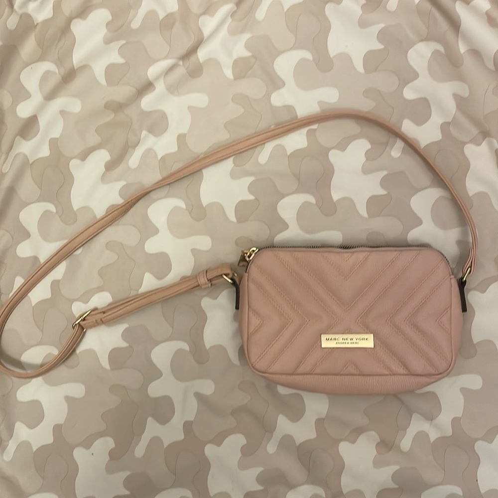 Crossbody pink purse